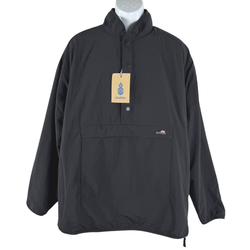 Chubbies The Warmin Up‎ Reversible Jacket Mens  large Fleece Plaid NWOT. CJ-2035